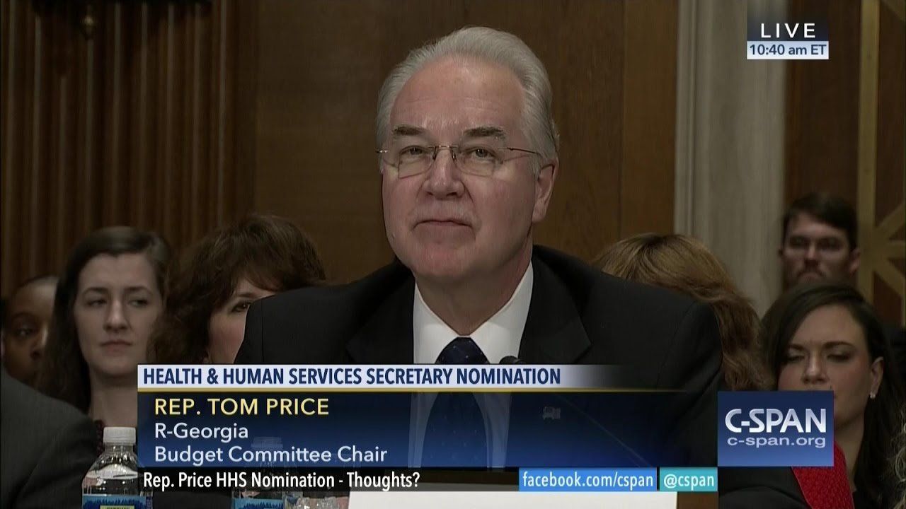 HHS Secretary Nominee Rep. Tom Price Opening Statement (C-SPAN)