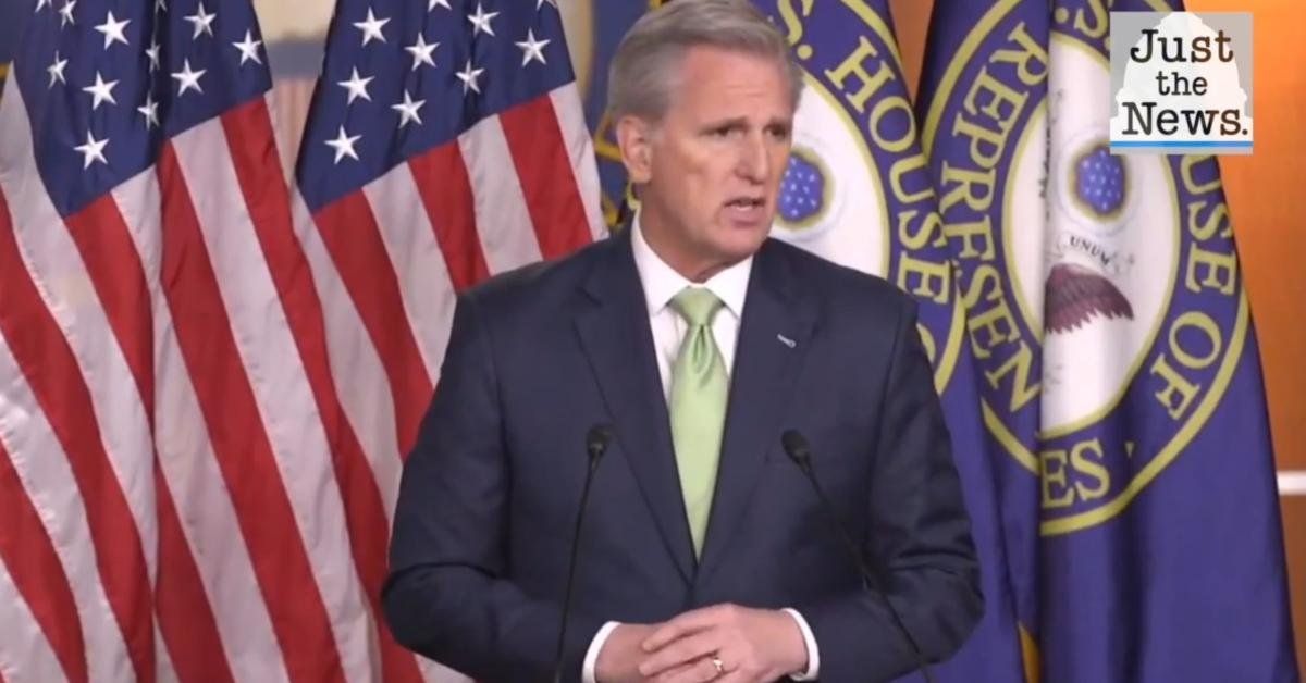 On eve of vote, McCarthy speakership bid in further peril, nine in caucus send non-support letter - Real America's Voice News