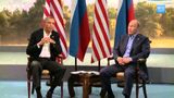 President Obama holds bilateral meeting with Vladimir Putin