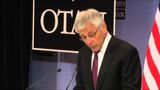 Chuck Hagel urges Russia to act cautiously on Ukraine