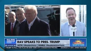 RAV SPEAKS WITH PRESIDENT TRUMP