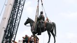Three remaining Confederate statutes removed from Virginia's Capitol, including 'Stonewall' Jackson