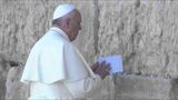 Raw: Pope visits Jerusalem’s Western Wall