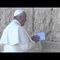 Raw: Pope visits Jerusalem’s Western Wall