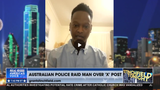 AUSTRALIAN POLICE RAID MAN’S HOME OVER TWEET