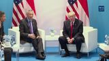 President Trump Participates in an Meeting with the Prime Minister Lee Hsien Loong of Singapore