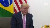 President Trump Participates in a Bilateral Meeting with the President of Brazil