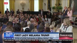 FLOTUS AND POTUS CELEBRATE MILITARY MOTHER'S DAY