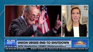 UNION URGES END TO SHUTDOWN