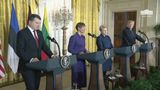 President Trump Hosts a Joint Press Conference with the Baltic States Heads of Government
