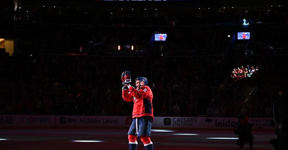 Ovechkin signs with NHL's Caps to play 22nd season, nears record for most played by US pro athlete
