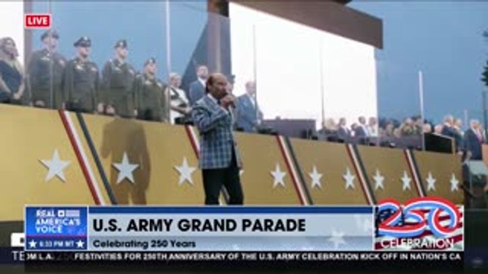 LEE GREENWOOD SINGS GOD BLESS THE U.S.A.