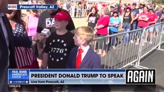 JR. TRUMP AT PRESCOTT AZ RALLY