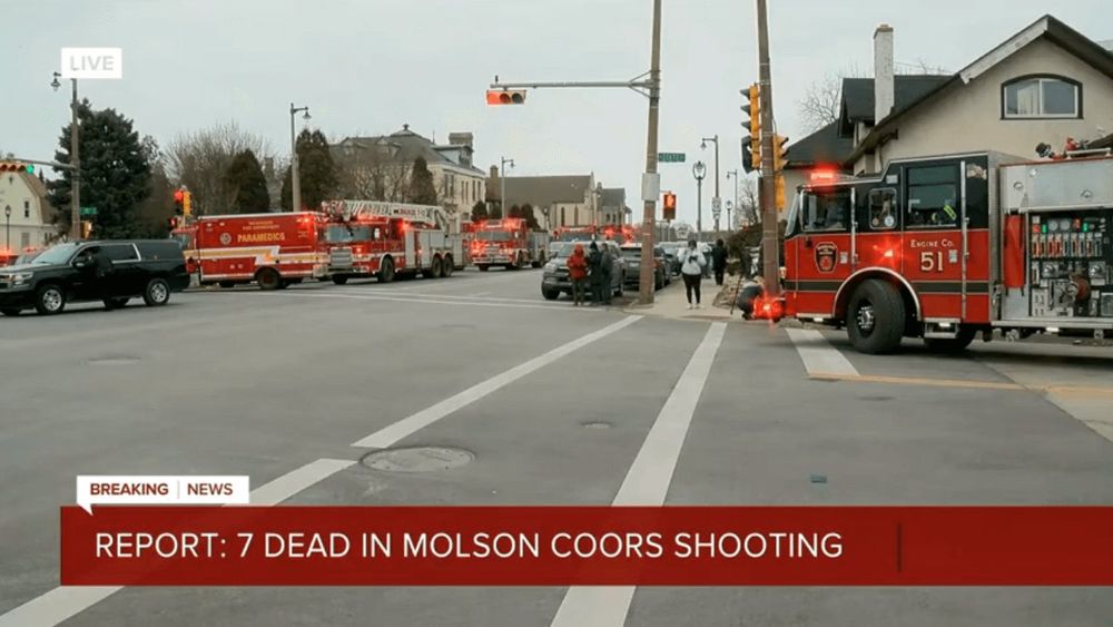 Report: 7 dead, including shooter, in attack near Milwaukee Molson Coors campus