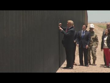 President Trump Participates in a Commemoration of the 200th Mile of New Border Wall