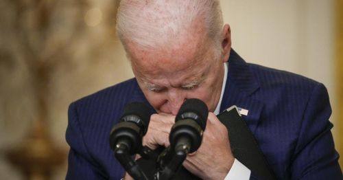 'God save the Queen'? Biden concludes gun control event speech with bizarre remark