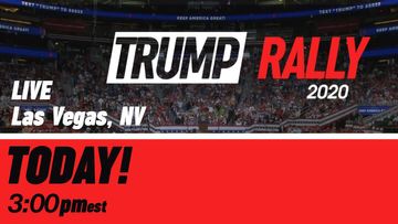 WATCH THE LAS VEGAS TRUMP RALLY LIVE TODAY AT 2PM EST 2-21-20