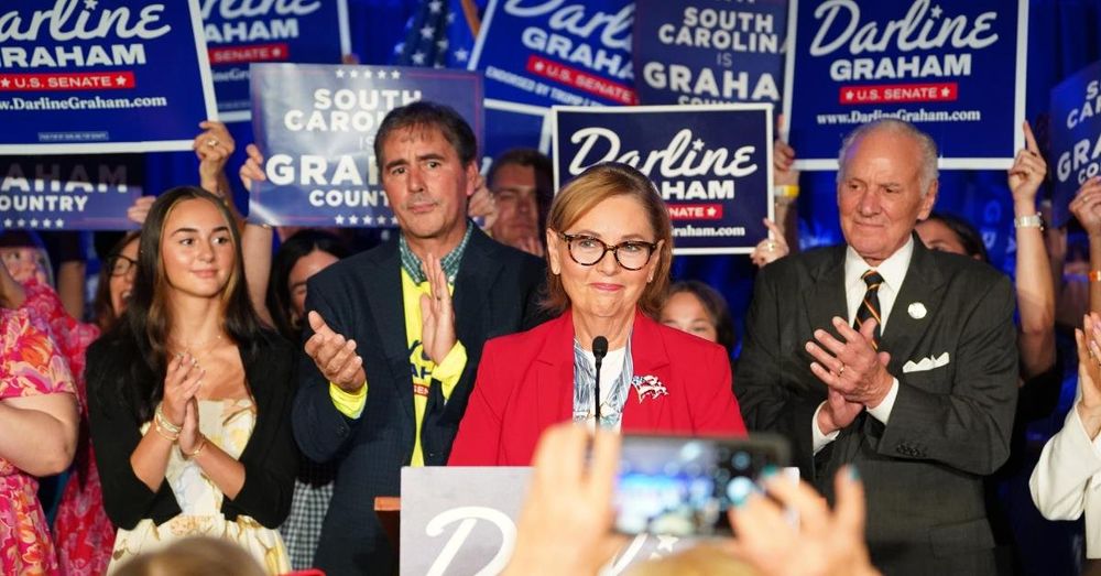 Darline Graham emotionally honors late-brother in Senate primary victory speech
