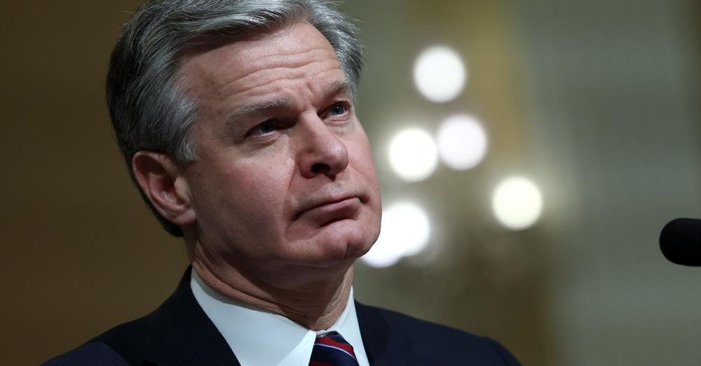 Trump says he 'would imagine' DOJ is investigating ex-FBI Director Christopher Wray