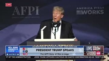 FULL DONALD J. TRUMP SPEECH - MAR-A-LAGO AFPI GALA