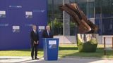 President Trump Participates in the NATO Unveiling of the Article 5 and Berlin Wall Memorials
