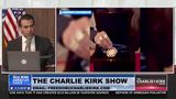 A CROSS ENGRAVED ON CHARLIE KIRK'S MEDAL OF FREEDOM