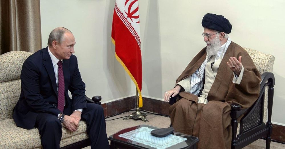 Putin warns Iranian Supreme Leader Ali Khamenei his regime's survival is at stake: report