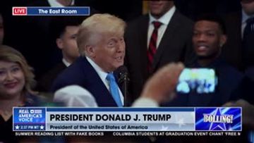 TRUMP HOSTS 2025 NCAA MEN’S BASKETBALL CHAMPIONS