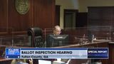 Heather Mullins LIVE with the Fulton Ballot Inspection hearing