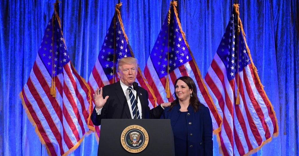 No doubts: GOP Chairwoman McDaniel says Trump 'still leads the party'