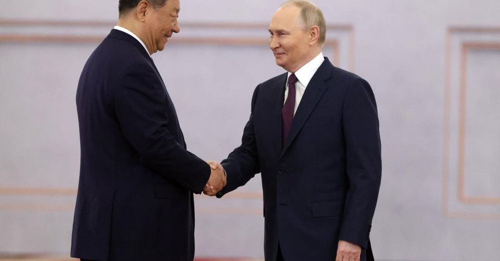Putin welcomes 'dear friend' Xi to Kremlin as both leaders strengthen Russia-China ties