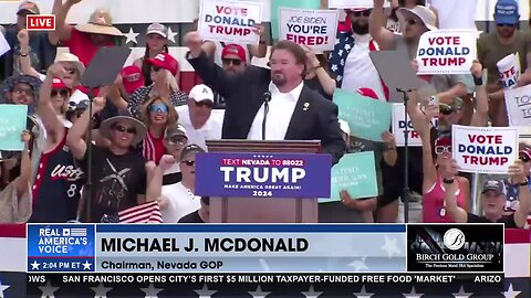 NV GOP Chairman Michael McDonald You are the voices of America