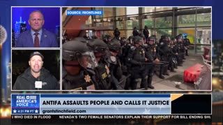 ANTIFA PROTEST AT TPUSA EVENT