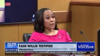 Fani Willis Loses It During Testimony