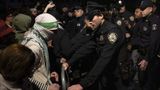 NYPD arrests a dozen demonstrators protesting Columbia graduate's detainment