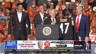 TRUMP BECOMES AN HONORARY STEELER