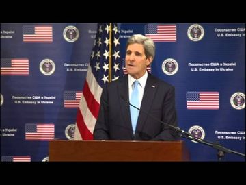 John Kerry: Russia should de-escalate in Ukraine