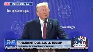 GIVING AMERICA'S CHILDREN $3-4T: TRUMP ACCOUNTS!