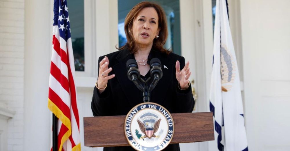 Kamala Harris slams Trump in speech from vice president's residence, takes no questions from press