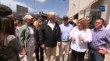 President Trump and The First Lady Visit with Individuals Impacted by Hurricane Maria