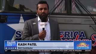 KASH PATEL'S PERSPECTIVE TRUMP'S ANNOUNCEMENT TONIGHT - Real America's Voice News