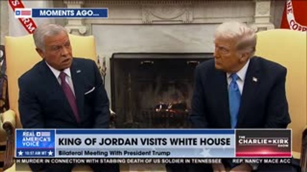 KING OF JORDAN ON THE US "OWNING" THE GAZA STRIP