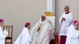 Pope's final mass in East Timor draws about half the population