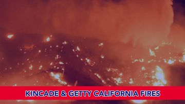 Kincade & Getty California Fires