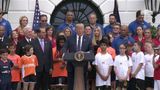 President Trump Delivers Remarks and Participates in the White House Sports and Fitness Day