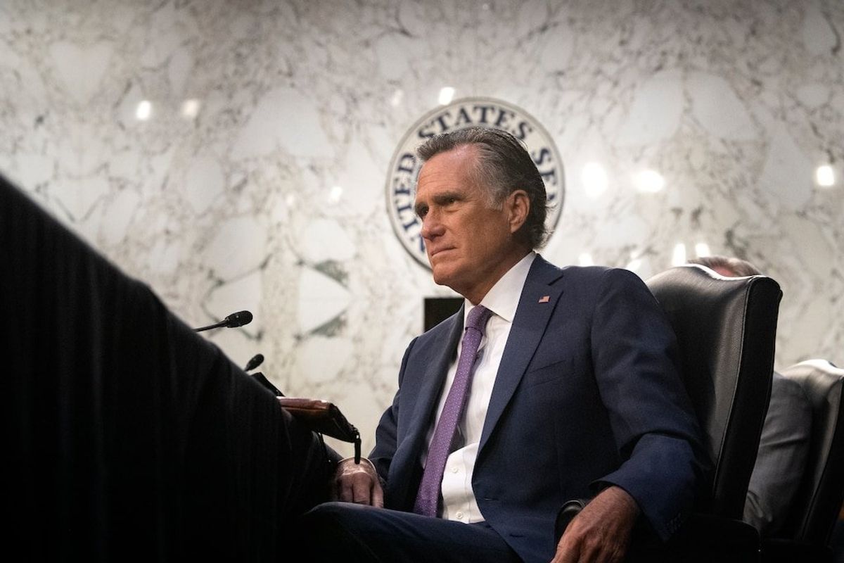 Romney Receives Profile in Courage Award for Impeachment Vote