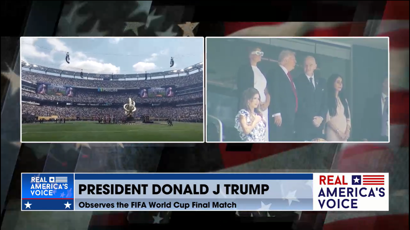 President and First Lady Attend FIFA Club World Cup Final