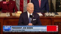 President Joe Biden congratulates the Speaker of the House Speaker McCarthy. 