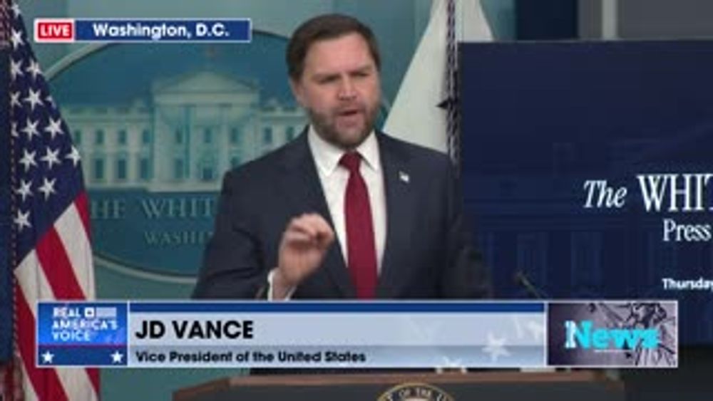 VP JD VANCE NOT MESSING AROUND: DROPS HAMMER ON MEDIA