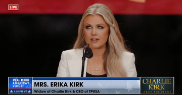 ERIKA KIRK ON WHAT FAMILY LOOKS LIKE